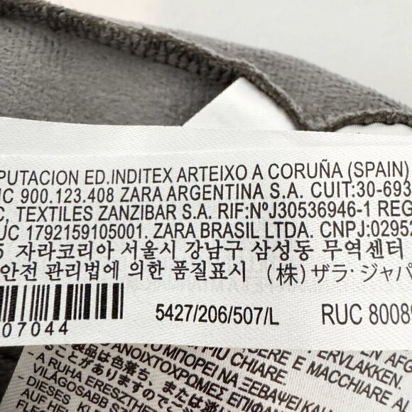 Zara Faux Leather Pants Green Size Large - Picture 8 of 12